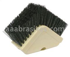 Weiler 73075 - Baseboard Scrub, Black Polypropylene Fill - 012382730758