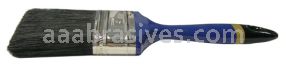 Weiler 40003 - 2-1/2" Varnish Brush, Black China Bristle Fill, 3" B.L., Blue Foam Handle - 012382400033