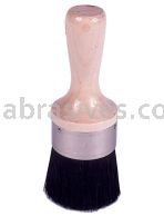Weiler 40081 - 1-1/2" Stencil Brush, China Bristle, 1-5/8" Trim, Lacquered Wood Handle - 012382400811