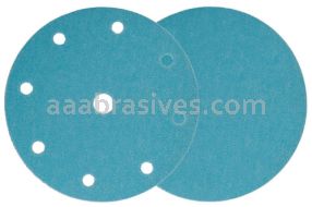 6" 9 Vac Hole #150 (1000) H&L Stacked BLUE FILM Heavy Duty for FESTOOL Sanders
