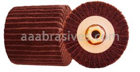 4-1/4x4x5/8-11, A120/Medium, Interleaf Finishing Roll