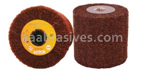 4x4x3/4 Quad Keyway, A/O Very Fine, Non-Woven Finishing Roll