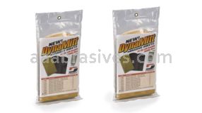 Dynabrade,4-3/4" x 7-7/8" 600 Grit A/O Paper Hook-Face DynaCut DynaMitt Sheet