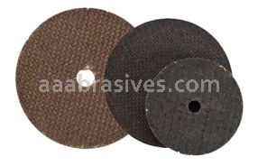 Dynabrade 3" x 0.35" Thick x 3/8" Norzon Plus Reinforced Cut-Off Wheel