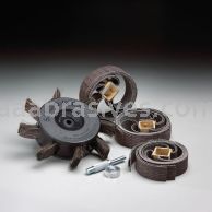 1 x 19" 150 Grit Merit Glue Bond Unscored Sand-O-Flex Refills - Wheel Model #350-RP