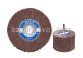 8 x 3 x 1 A/O 80 Merit Interleaf Flap Wheel 1 To 1 Ratio
