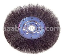 Osborn 4" NARROW FACE WIRE WHEEL (.0104 SS X 3/8" X 1/2"-5/8" AH){Display}#21602/