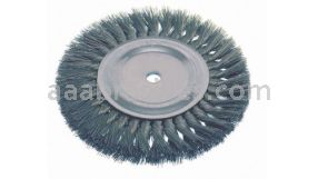 Osborn 6” KNOT WIRE WHEEL (1/2” X .0095 SS X 5/8” AH)#26345
