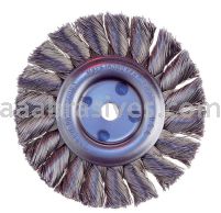 Osborn 3” KNOT WHEEL HEAVY DUTY (3/8” X .0140 SS X 1/2” AH)#26203