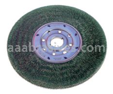 Osborn 4" Narrow Face TY Encapsulated Wire Wheel (3/8" Wide X .0104 X 5/8" AH)#21595