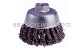 Osborn 4” Knot Wire Cup .014 X 5/8-11 AH {Display} #33003