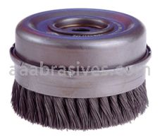 Osborn 4” Knot Wire Cup (.014 X 5/8-11 AH) #33091