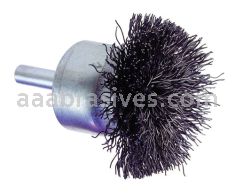 Osborn 3" Circular End Brush .0080 AB X 1/4" Shank #30231