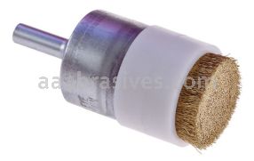 Osborn 1” End Brush .0050 Brass With 2 BridleS #30247