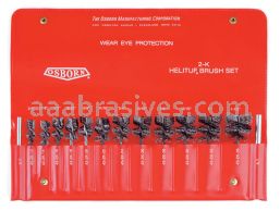 Osborn 3/8” Spiral Wire Tube Brush .0050 W-1/8” Stem Dia #36022