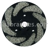 Osborn 6" ATB Uni-Lok Disc Brush Turbo (180 SC X 1-1/2" TL)#47102