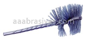 Osborn 1” Spiral ATB Tube Brush (120 SC .040 X W-1/8” Stem Dia) #36260