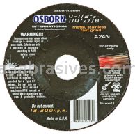 Osborn 9” Grinding Wheel (1/4” X 7/8” AH X A24N)#80498