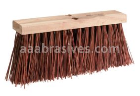 Osborn Master Sweep Classic - 18” Coarse Broom (3-7/8” TL X Black Bassine Fiber)#52044