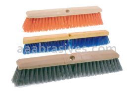 Osborn 18” Economy Coarse Broom (3-1/4” TL X Safety Orange Polypro)#81274