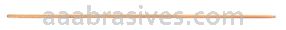 Osborn 60” Threaded/Lacquer Wood Handle 15/16” Dia #77003