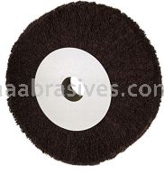 12x2x5, A/O Medium, Unmounted Nonwoven Flap Finishing Wheel