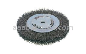 Osborn Crimped Wire Wheel - Medium Face (7” OD X .014” Steel X 2” AH)#99016