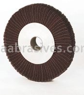 8x1x1, A/O 80/Medium, Unmounted Interleaf Flap Wheel