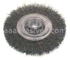 Osborn High Speed Crimped Wire Wheel 4” OD X .014” Steel X 5/8-11 NC AH #99094