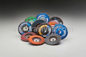 Norton 4 X 3/8-24 60 Grit Norton NorZon 20X Type 29 R822 Norton Flap Discs