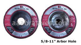 4x1/4x5/8 Grinding Wheel T-27 Resin Bond A24N Metal