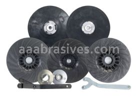 Norton Abrasives 77696004555 7" Resin Fiber Sanding Disc Back-Up Pads
