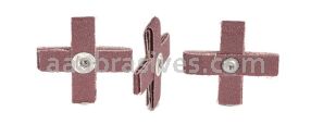Standard Abrasives  Zirconia Folded Abrasive Strip 727383 3" x 3/4" x 1/4-20 36 Grit