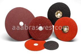 Standard Abrasives  Quick Change TS Ceramic Resin Fiber Disc 531152 5" 36 Grit