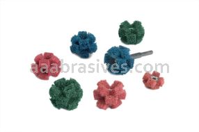 Standard Abrasives  Square Buff GP 724248 3" x 2 Ply x 1/4-20 A MED  Grit (Stock)