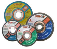 4x.045x5/8, Thin Cutting Wheel, T-27, Resin Bond, ZA60SBF, Zirc