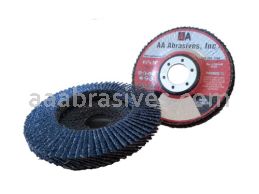 Flap Disc 4-1/2x7/8 #24 Zirc CB High Density Type 29 Angled