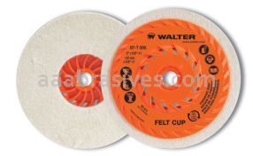 Walter 5" Felt Cup Disc - 662980473177