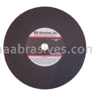 20x3/16x1 Cutting Wheel T-1 Resin Bond A24T Long Life Metal