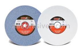 10x3/4x3, Grinding Wheel, T-1, Vitrified, AZ60-J8-V32A, Premium Blue A/O