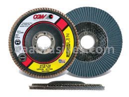 CGW Flap Disc 41714 4-1/2 x 5/8-11 T27 Z-PC - 60 Grit Premium Zirconia