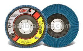 CGW 43325 4-1/2 x 5/8-11 T27 Z-Flex Reg 80 Grit