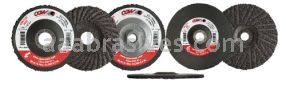 CGW 49607 4-1/2 x 5/8-11 Phenolic, T27-Flat, SC 16 Grit