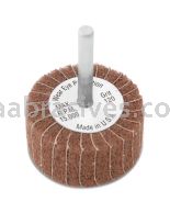 CGW 36208 2 x 1 x 1/4 Medium 80 Grit Interleaf Flap Wheel