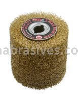 CGW 72134 4 x 2 3/4 x 3/4 + 2 keyway Brass Plated wire .008