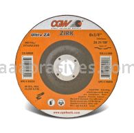 CGW 45040 6 x 1/4 x 5/8-11 ZA24-T-BF Zirconia T27