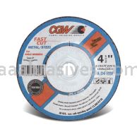 CGW 36258 5 x 1/4 x 5/8-11 A24-R-BF Steel T27 Fast Cut