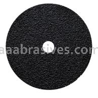 Silicon Carbide Black Resin Fiber Discs 5x7/8 - 100 Grit S/C Black