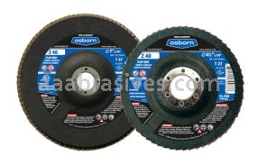Osborn 7x7/8 60 Zirc Flap Disc T29 #5218386572