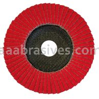 Osborn 4.5x7/8 40 Ceramic Flap Disc T27 #5211434572